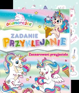 Okładka książki Moje Jednorożce. Zadanie Przyklejanie cz.4
