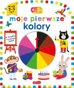 Moje pierwsze kolory. Akademia mądrego dziecka. Autor: Priddy  Roger, Becky Down. Multiszop.pl Okładka książki Moje pierwsze kolory. Akademia mądrego dziecka
