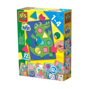 Moje pierwsze mozaiki z naklejek. Wydawca: SES Creative. Multiszop.pl Opakowanie Moje pierwsze mozaiki z naklejek