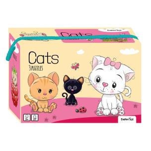 Opakowanie Moje pierwsze puzzle 3 układanki 6, 9, 12el