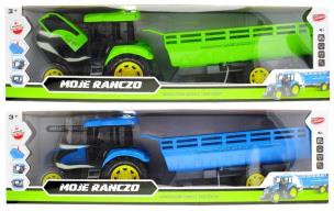 Moje Ranczo -Traktor plastikowy. B/O PL 72cm 388189. Wydawca: Mega Creative. Multiszop.pl Opakowanie Moje Ranczo -Traktor plastikowy. B/O PL 72cm 388189