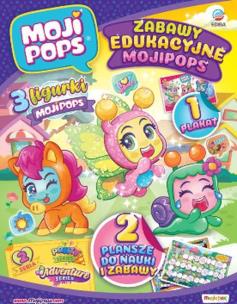Okładka książki MojiPops. Zabawy edukacyjne 1