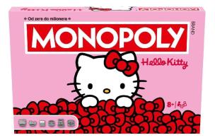 Monopoly Hello Kitty. Wydawca: Winning Moves. Multiszop.pl Opakowanie Monopoly Hello Kitty