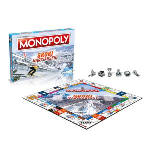 MONOPOLY Skoki Narciarskie. Wydawca: Winning Moves. Multiszop.pl Opakowanie MONOPOLY Skoki Narciarskie