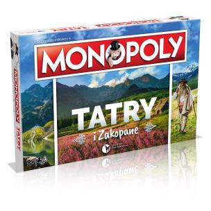 Monopoly Tatry i Zakopane. Wydawca: Winning Moves. Multiszop.pl Opakowanie Monopoly Tatry i Zakopane