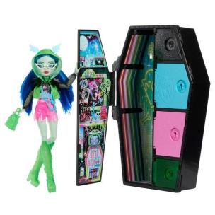 Opakowanie Monster High Staszysekrety Ghoulia Yelps neon