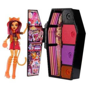 Opakowanie Monster High Staszysekrety Toralei Stripe neon