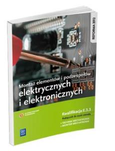Okładka książki Montaż elem. i podzesp. elektr. i elektron. E.3.3