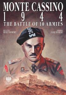 Monte Cassino 1944. Autor: Krzysztof Wyrzykowski, Zajączkowski Sławomir. Multiszop.pl Okładka książki Monte Cassino 1944