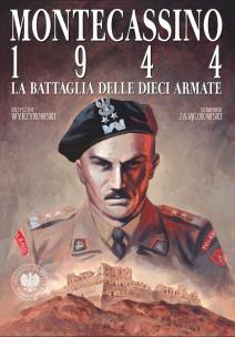 Montecassino 1944. Autor: Krzysztof Wyrzykowski, Zajączkowski Sławomir. Multiszop.pl Okładka książki Montecassino 1944