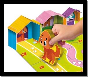 Opakowanie Montessori Baby Wood Dziecięca farma