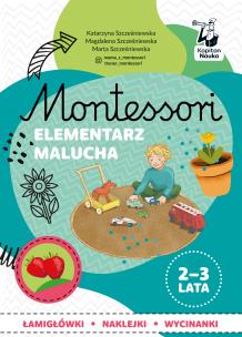 Okładka książki Montessori Elementarz malucha 2-3 lata