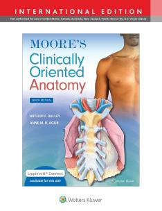 Okładka książki Moore's Clinically Oriented Anatomy