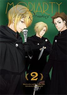 Moriarty. The Remains. Tom 2. Autor: Sir Arthur Conan Doyle, Ryosuke Takeuchi, Hikaru Miyoshi. Multiszop.pl Okładka książki Moriarty. The Remains. Tom 2