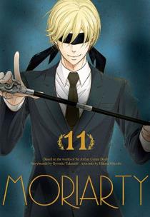 Moriarty. Tom 11. Autor: Ryosuke Takeuchi. Multiszop.pl Okładka książki Moriarty. Tom 11