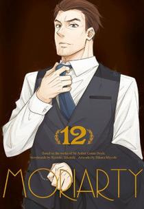 Moriarty. Tom 12. Autor: Ryosuke Takeuchi. Multiszop.pl Okładka książki Moriarty. Tom 12
