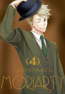 Moriarty. Tom 4. Autor: Ryosuke Takeuchi. Multiszop.pl Okładka książki Moriarty. Tom 4