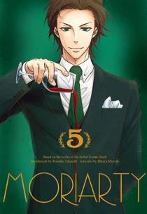 Moriarty. Tom 5. Autor: Ryosuke Takeuchi. Multiszop.pl Okładka książki Moriarty. Tom 5