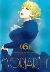 Moriarty. Tom 6. Autor: Ryosuke Takeuchi, Hikaru Miyoshi. Multiszop.pl Okładka książki Moriarty. Tom 6