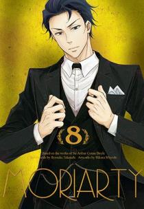 Moriarty. Tom 8. Autor: Ryosuke Takeuchi. Multiszop.pl Okładka książki Moriarty. Tom 8