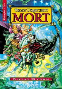 Mort. świat Dysku. Autor: Terry Pratchett. Multiszop.pl Okładka książki Mort. świat Dysku