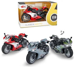 Opakowanie Motocykl metalowy z dźwiękiem