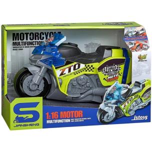 Opakowanie Motocykl policyjny 1:16 światło dźwięk