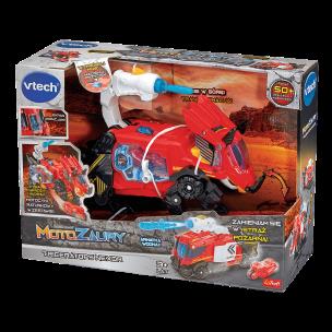 Motozaury - Triceratops Nexor Straż XL VTECH. Wydawca: Vtech. Multiszop.pl Opakowanie Motozaury - Triceratops Nexor Straż XL VTECH