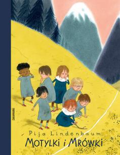 Motylki i Mrówki. Autor: Pija Lindenbaum. Multiszop.pl Okładka książki Motylki i Mrówki