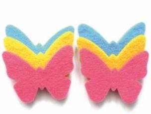 Opakowanie Motylki z filcu 6szt