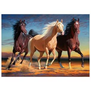 Opakowanie Mozaika diamentowa 5D - Konie 40x30cm