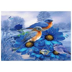 Opakowanie Mozaika diamentowa 5D - Ptaszki 40x30cm