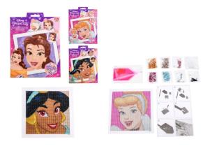 Mozaika diamentowa Disney Księżniczki. Wydawca: Pro Kids. Multiszop.pl Opakowanie Mozaika diamentowa Disney Księżniczki