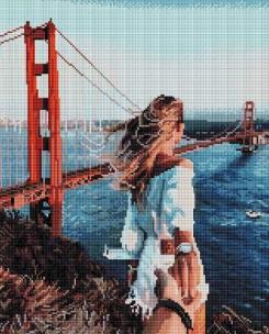 Opakowanie Mozaika diamentowa - hodź za mną 40x50cm