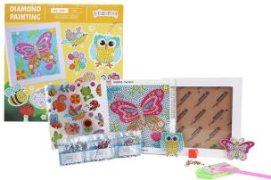 Opakowanie Mozaika diamentowe brelok naklejki ogród owady