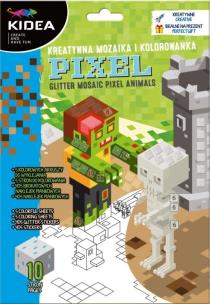 Mozaika i kolorowanka Wróżki KIDEA. Wydawca: Derform. Multiszop.pl Opakowanie Mozaika i kolorowanka Wróżki KIDEA