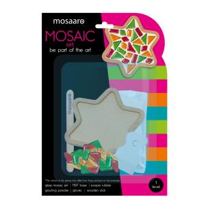 Mozaika szklana - Gwiazda. Wydawca: Mosaaro. Multiszop.pl Opakowanie Mozaika szklana - Gwiazda
