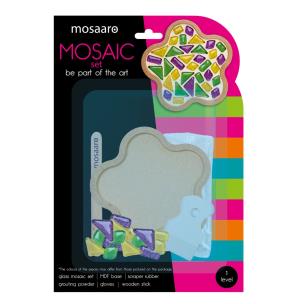 Mozaika szklana - Kwiatek. Wydawca: Mosaaro. Multiszop.pl Opakowanie Mozaika szklana - Kwiatek