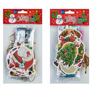 Okładka książki Mozaikowe Zawieszki Na Choinkę 5D 80956 Centrum