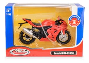 Opakowanie MSZ 1:18 SUZUKI GSX-R1000/67703/red