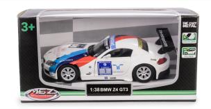 Okładka książki MSZ 1:38 BMW Z4 GT3/67315A/white&blue