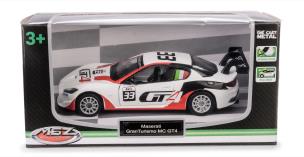 Okładka książki MSZ 1:43 Maserati GranTurismo MC GT4/67355A/white
