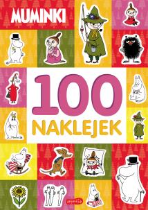 Okładka książki Muminki. 100 naklejek