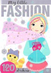Okładka książki My little Fashion z naklejkami