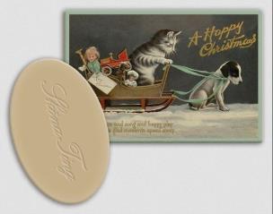 Opakowanie Mydełko ozdobne STTVAL611 zapach waniliowy Świątec