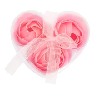 Opakowanie Mydlane róże różowe 3szt