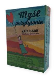 Myśl pozytywnie. Autor: Kris Carr. Multiszop.pl Okładka książki Myśl pozytywnie