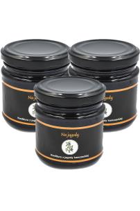 Na jagody Konfitura z jagody kamczackiej 220g x 3 szt. Producent: Na jagody. Multiszop.pl Zdjęcie produktu Na jagody Konfitura z jagody kamczackiej 220g x 3 szt