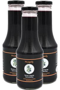 Zdjęcie produktu Na jagody Syrop z jagody kamczackiej 500ml x 3 szt