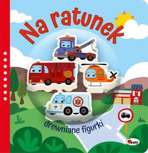 Okładka książki Na ratunek. Drewniane figurki